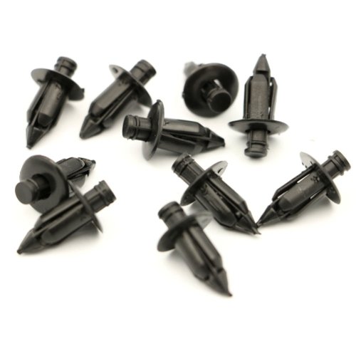 Imagen de Clips de Tornillo para Panel Embellecedor de Carenado de Moto Universal 4mm, 5mm y 6mm - Kit de 10 Unidades para Suzuki, Honda, Yamaha y Kawasaki