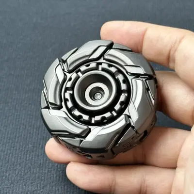 Image de Fidget Sliders Armure Ouverte - Toupie Anti-Stress Magnétique