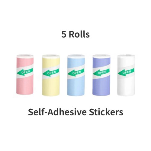 5Roll Color Sticker