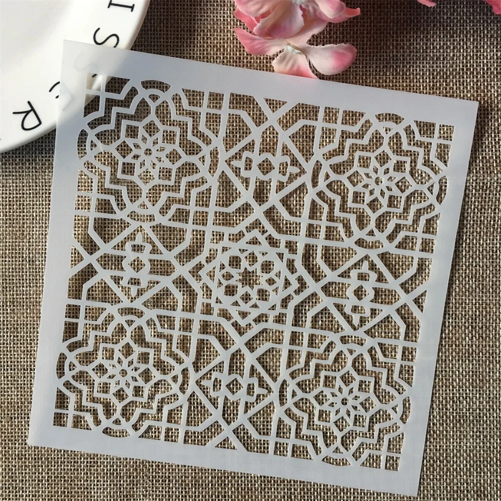 Bild von Geometrische Schablonen für kreative DIY-Projekte
