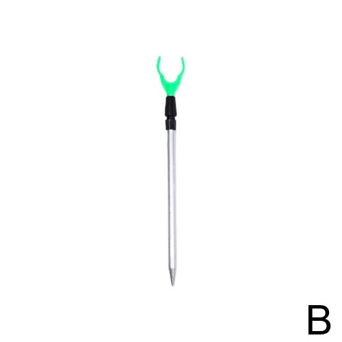 Immagine di 50/80cm Fishing Bankstick regolabile estensione canna resto telescopico supporto da pesca staffa per canna da pesca accessori per la pesca