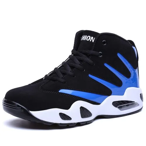 Schwarz blau Schuhe