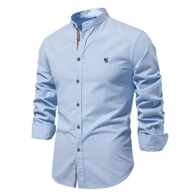 Chemise Homme Coton 100% - Élégante & Confortable