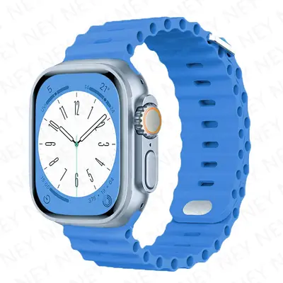 Image de Bracelet Silicone Ultra-Flexible pour Apple Watch