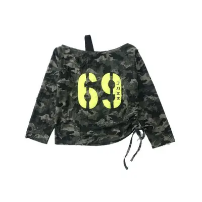 Image de Tenue K-pop Hip-Hop Enfant - Style Urbain Camouflage