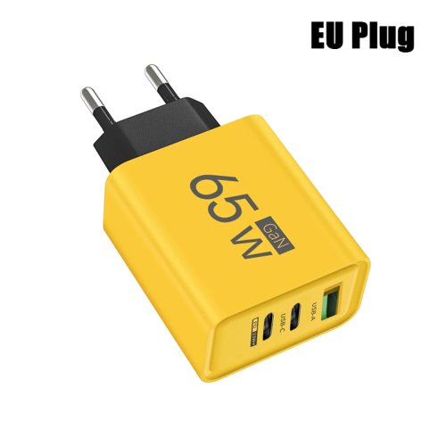 Immagine di Caricatore USB tipo C a ricarica rapida GaN Caricatore da muro a ricarica rapida EU KR PD 3.0 per ad...