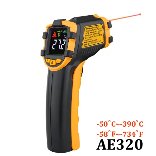 Image de Thermomètre Laser Infrarouge Numérique - Mesure Sans Contact