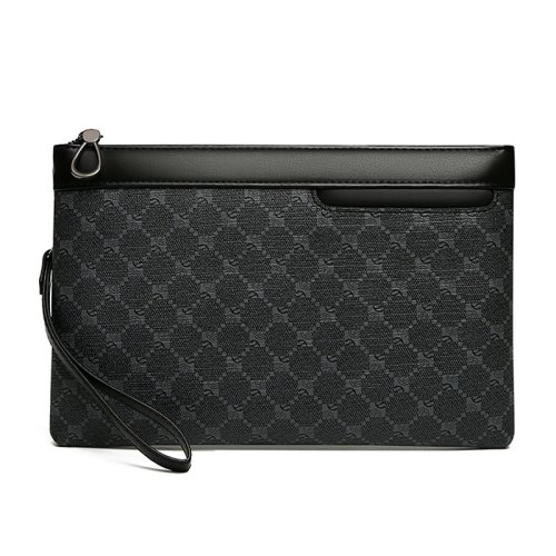 Bild von Luxus-Design Business-Tasche für Herren – Langlebige, Weiche PU-Leder Geldbörse mit Kartenfach, Handyfach und Eleganter Umhängetasche im Modernen Stil