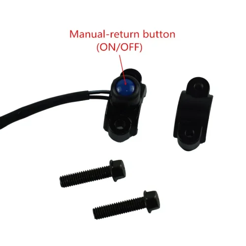 Immagine di Interruttore universale per moto da 7/8" Supporto per manubrio Avvio elettrico Kill clacson Fendinebbia con pulsante cablaggio
