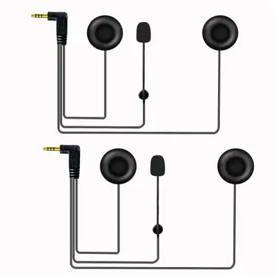 Image de Casque Moto Bluetooth avec Microphone Anti-Bruit - Compatible V6, Q2, Q7