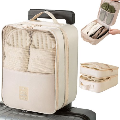 Image de Sac à Chaussures de Voyage Compact & Organisateur