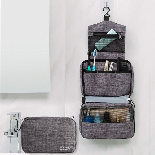 Imagen de Bolsa de Cosméticos Colgante Multifunción para Viajes
