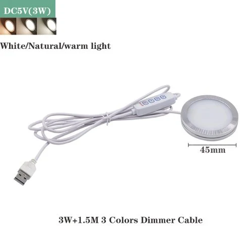 3W 3colors 1.5m línea