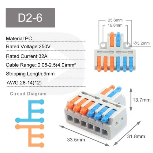D2-6 5 stuks