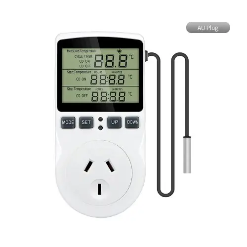 Image de Thermostat Numérique avec Minuterie - Contrôle de Température Intelligent