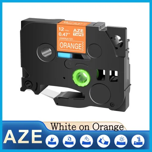 White on Orange