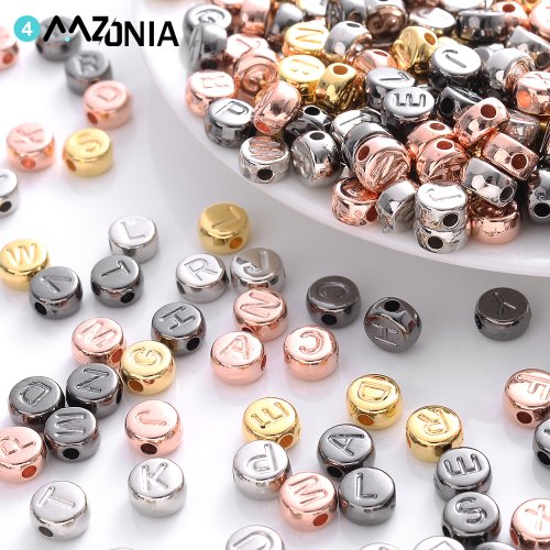 Afbeelding van Gouden & Zilveren Letterkralen - DIY Sieraden Set