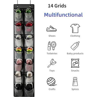 Image de Organisateur de Chaussures Murale avec 24 Poches