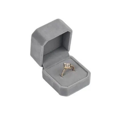 Image de Boîte à Bijoux en Velours Luxe - Rangement Organisé