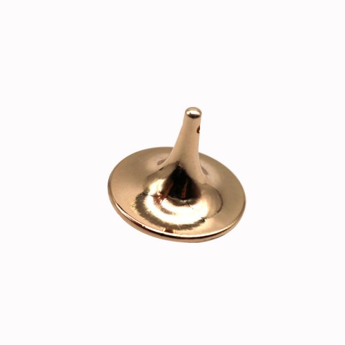 Giroscopio in Metallo Argento con Design Hot Movie – Trottola da Mano per Dita, Piccolo Ciclone Antistress, Giocattolo Interattivo per Bambini e Adulti