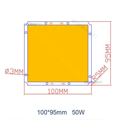 100x95mm 50W