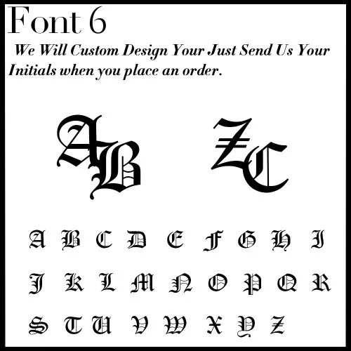 Lettertype 6