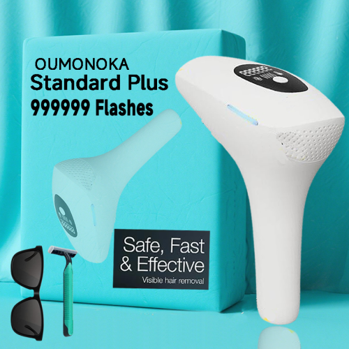 Imagen de 999999 Depiladora láser IPL Flashes para mujeres, dispositivos de uso doméstico, depilación eléctr...