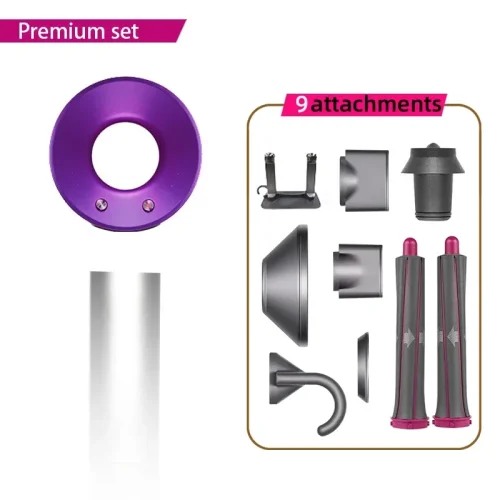 Purple 9 accessories