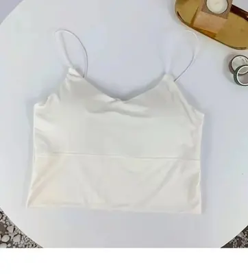 Camisole Sexy en Soie Glacée - Bralette Sans Couture