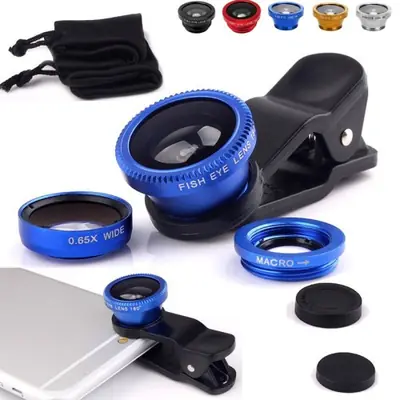 Image de Objectif Fisheye pour Smartphone - Grand Angle & Macro