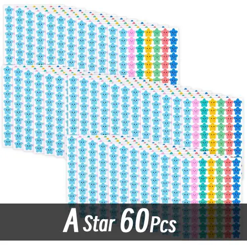 A ojos estrella 60pcs