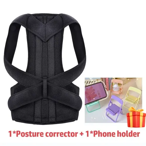 Image de Ceinture de Posture pour Dos - Soutien Lombar et Thoracique