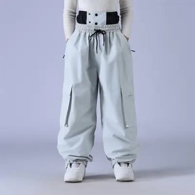 Image de Pantalon de Ski & Snowboard pour Hommes et Femmes - Coupe Ample et Imperméable