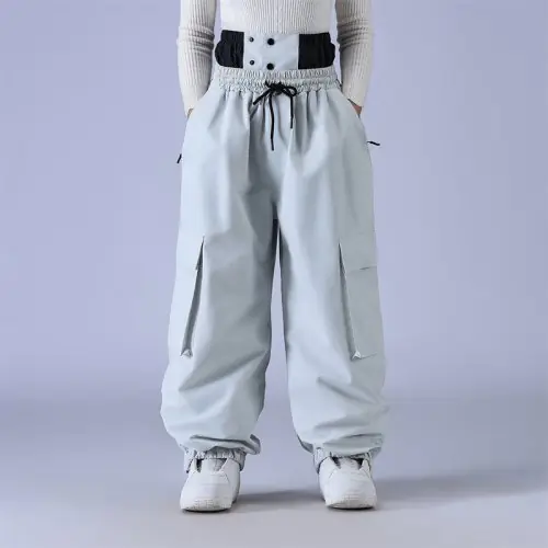 Image de Pantalon de Ski & Snowboard pour Hommes et Femmes - Coupe Ample et Imperméable