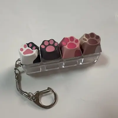 Image de Griffe de Chat Pendentif - Anti-Stress & Accessoire de Bureau