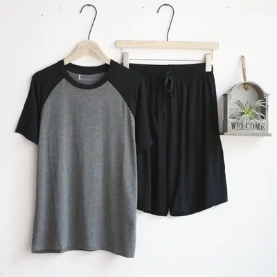 Image de Pyjama d'été homme en modal - Confort & style