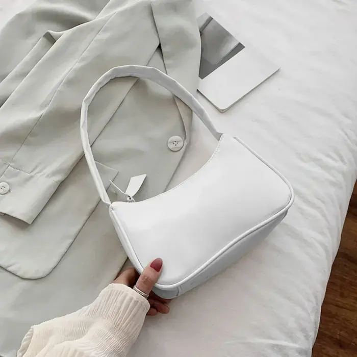 Image de Sac à Main Femme Rétro en Cuir PU - Élégant & Pratique