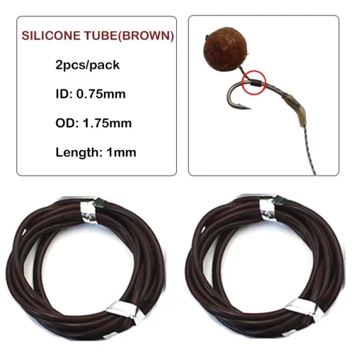 Bild von Karpfenangeln Made Easy – 30 Stück D-Rig Kicker Haken Set