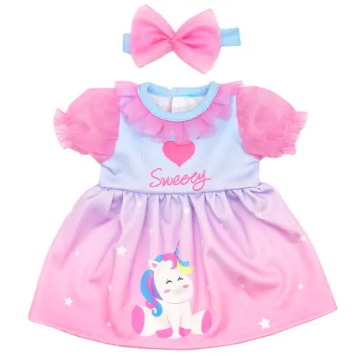 Image de Tenues Mignonnes pour Poupées Bébé 13-18 Pouces