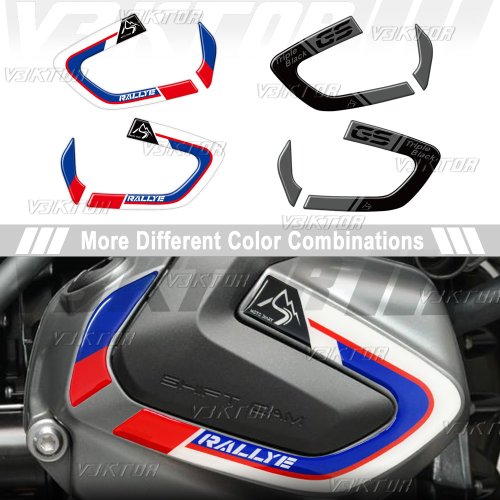 Immagine di Adesivo 3D Protezione Coperchio Testa Cilindro per BMW R1250GS
