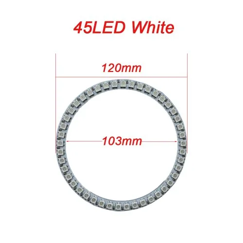 45 Led bianco PCB