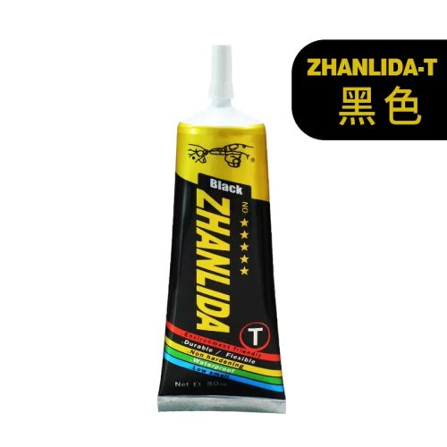 Afbeelding van Zhanlida 15 ml 50 ml 80 ml Zwart/transparant Luidspreker Reparatie Lijm Schuim Side Stofkap Rubberen Rand kegel Wastafel Sterke Lijm