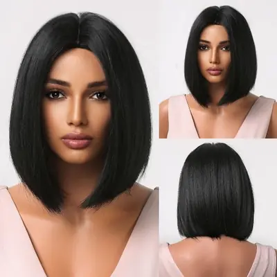Image de Perruque Bob Ombrée Blonde à Brune - Courte et Lisse