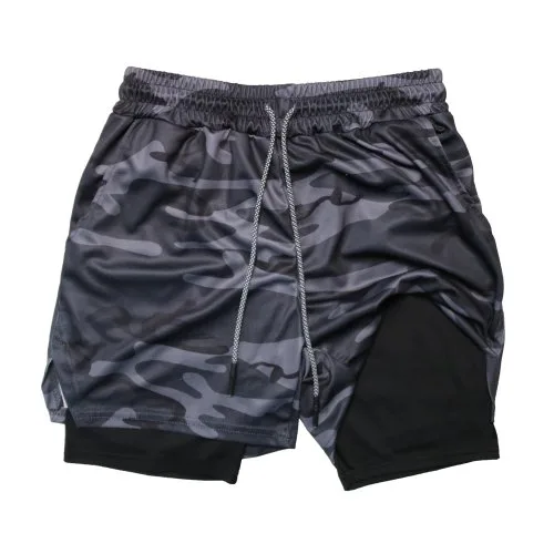Grijs camo zwart