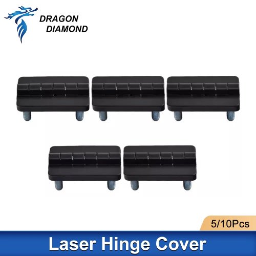 Image of Premium Zinc Alloy Dragon Diamond Laser Hinge Cover Kit for CO2 Laser Engraver and Cutting Machine – Durable Mechanical Parts for DIY Laser Projects