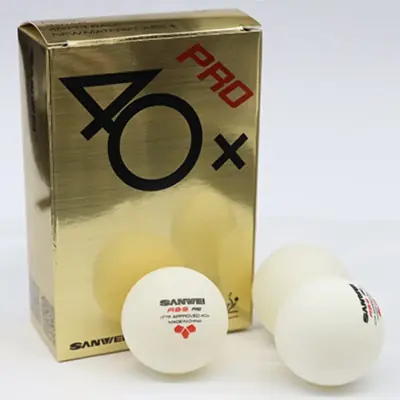 Image de Balles de Ping-Pong Pro 3 Étoiles - Certifiées ITTF