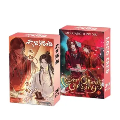 Image de 30 Cartes Mini Postales Anime Tian Guan Ci Fu