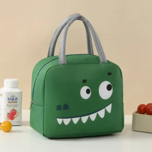 Image de Sac à Déjeuner Thermique Enfant - Animaux de Dessin Animé