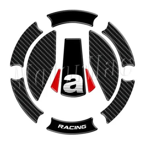 Image de Autocollants 3D pour Bouchon de Réservoir Moto