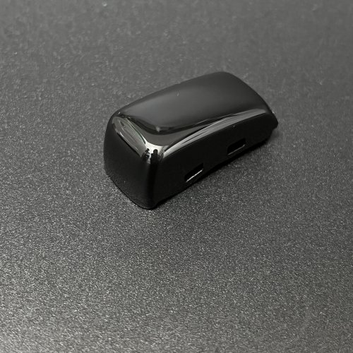 Imagen de Perilla de Cambio con Emblema DSG para VW Golf, Passat, Jetta - Cuero Sintético y Cromado